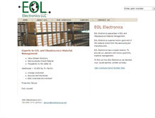 Tablet Screenshot of eolelectronics.net